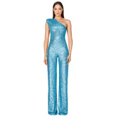 One Shoulder Jumpsuit